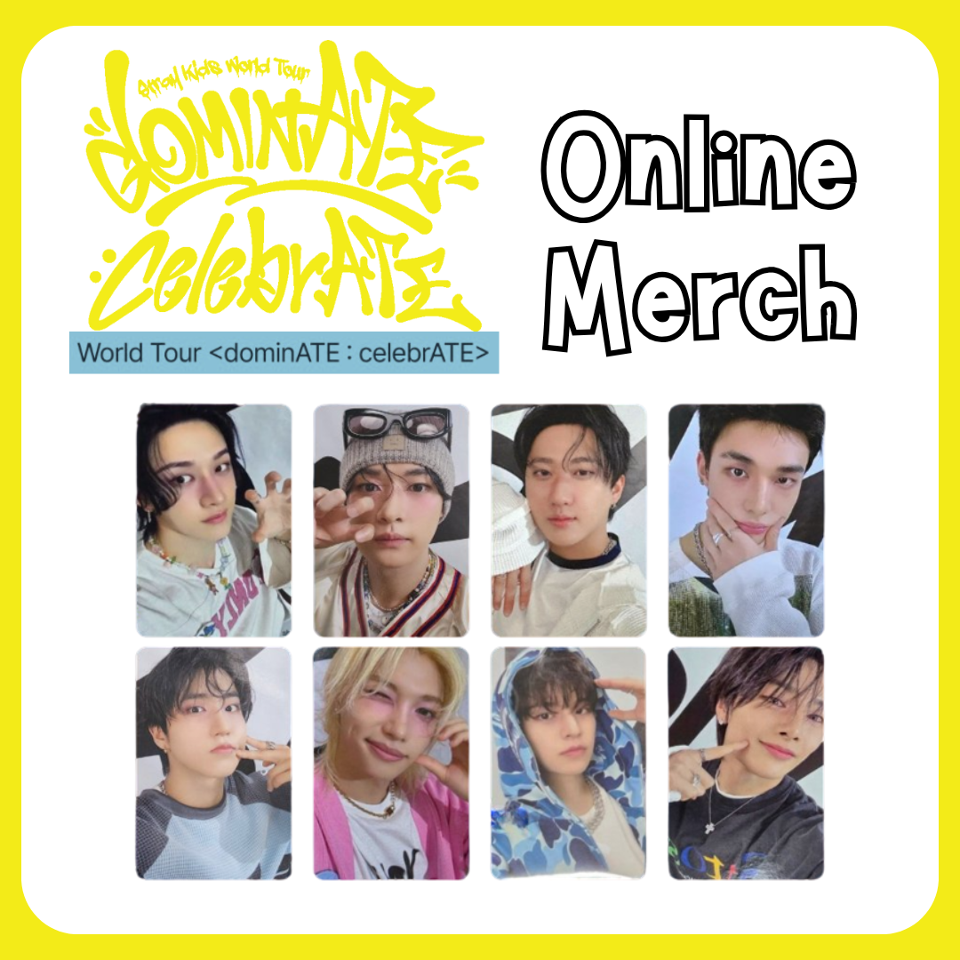 Stray Kids - Online Merch (Real Touch) POBs ONLY [World Tour DominATE : celebrATE] (POBS ONLY)