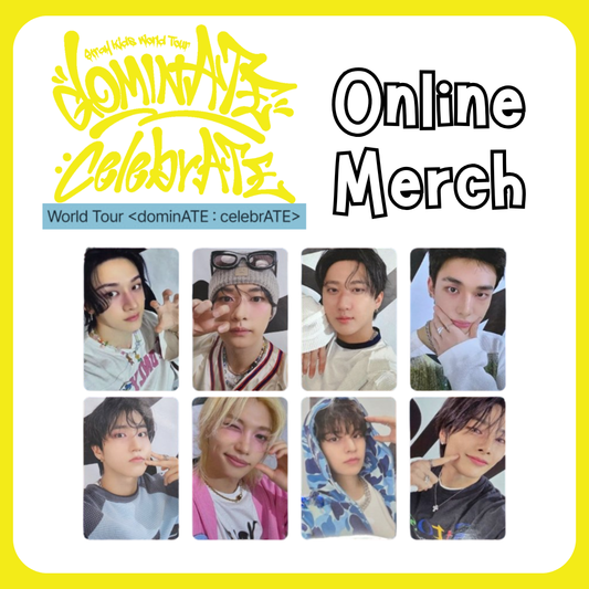 Stray Kids - Online Merch (Real Touch) POBs ONLY [World Tour DominATE : celebrATE] (POBS ONLY)