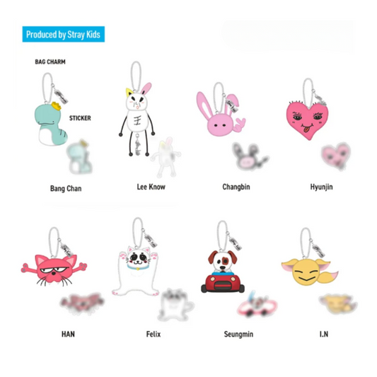[PRE-ORDER] SKZ SAUNA - Bag Charm (Member produced)