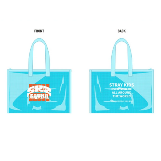 [PRE-ORDER] SKZ SAUNA - Clear Mesh Tote Bag