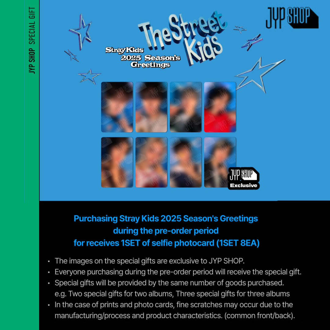 [PRE-ORDER] Stray Kids 2025 Season’s Greetings [The Street Kids]