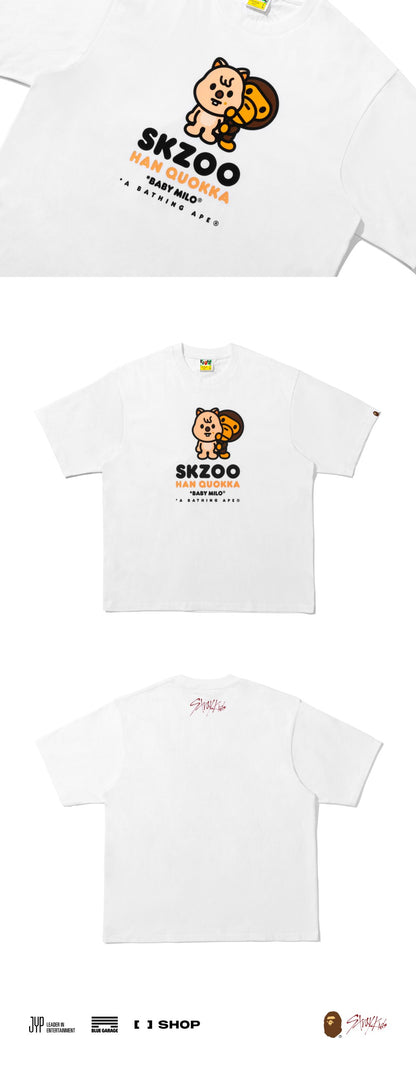 [PRE-ORDER] BABY MILO TEE - STRAY KIDS x A BATHING APE® OFFICIAL MERCH