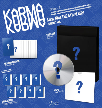 [PRE-ORDER] Stray Kids 4th album - 'KARMA' [YES24 POB]