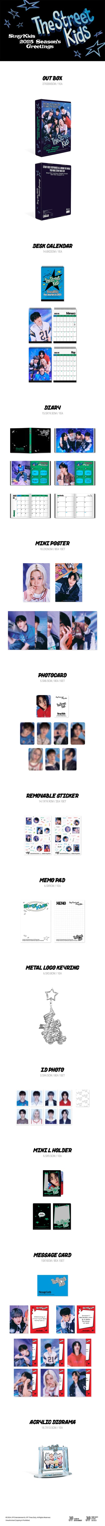 [PRE-ORDER] Stray Kids 2025 Season’s Greetings [The Street Kids]