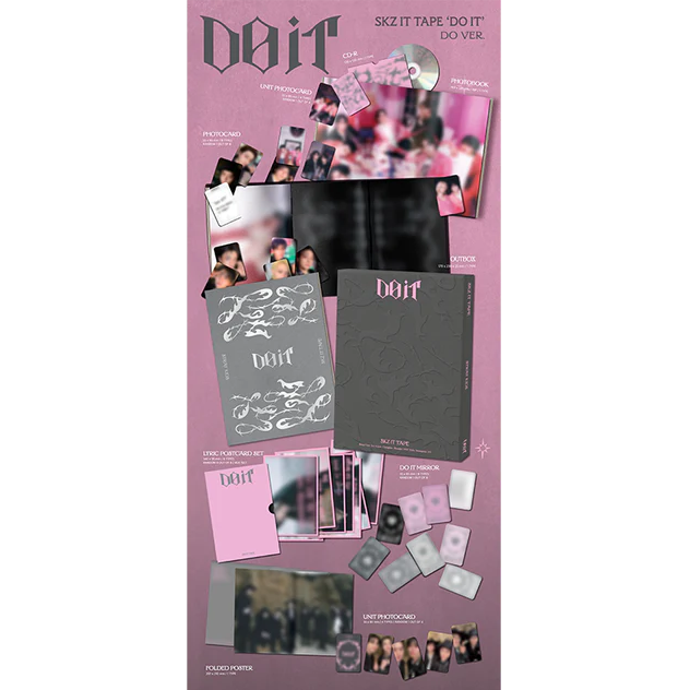 [PRE-ORDER] Stray Kids - IT TAPE "DO IT" - DO VER. (LIMITED) *POB CHOICE*