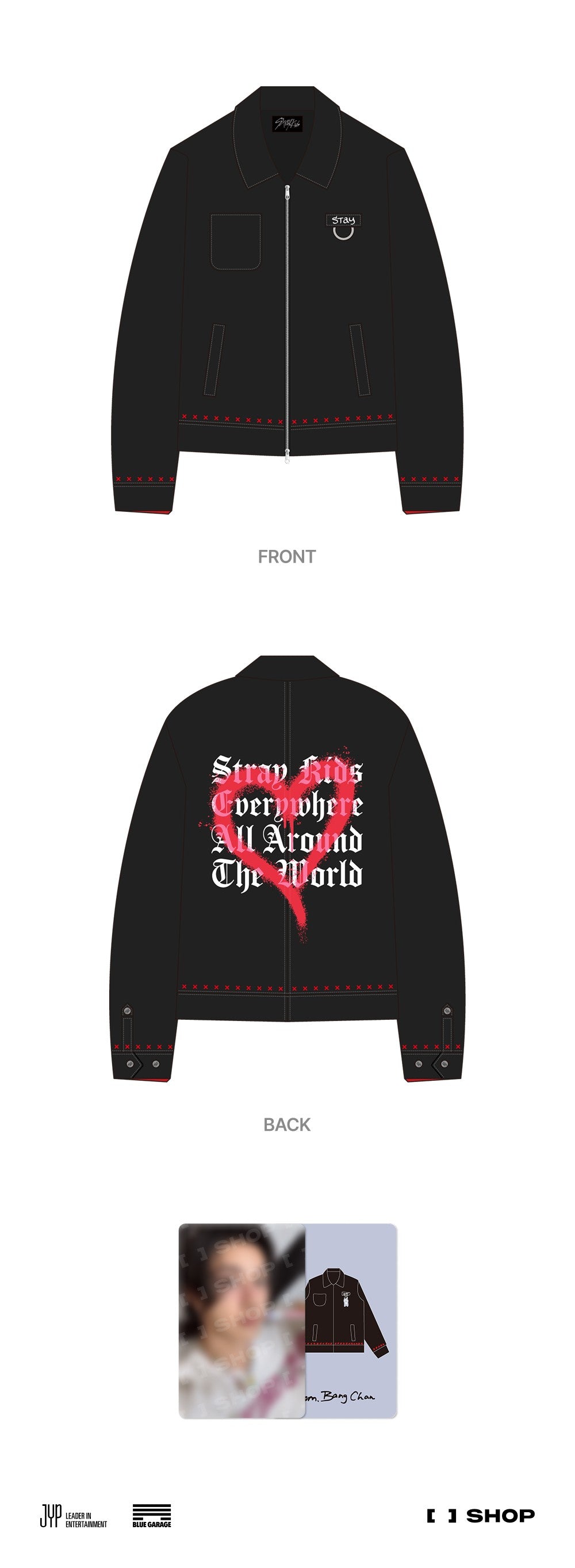 [PRE-ORDER] Jacket by Bang Chan [DominATE : celebrATE POP-UP STORE MD]