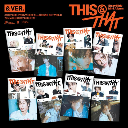 [Pre-Order] Stray Kids Mini Album - 'THIS & THAT' - & VER.  (SHOP POB CHOICE)