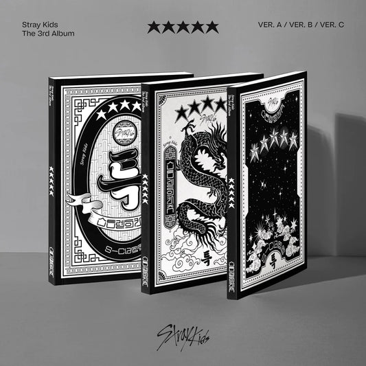 Stray Kids - 5-STAR - 3rd Full album (Standard Ver. A, B and C)