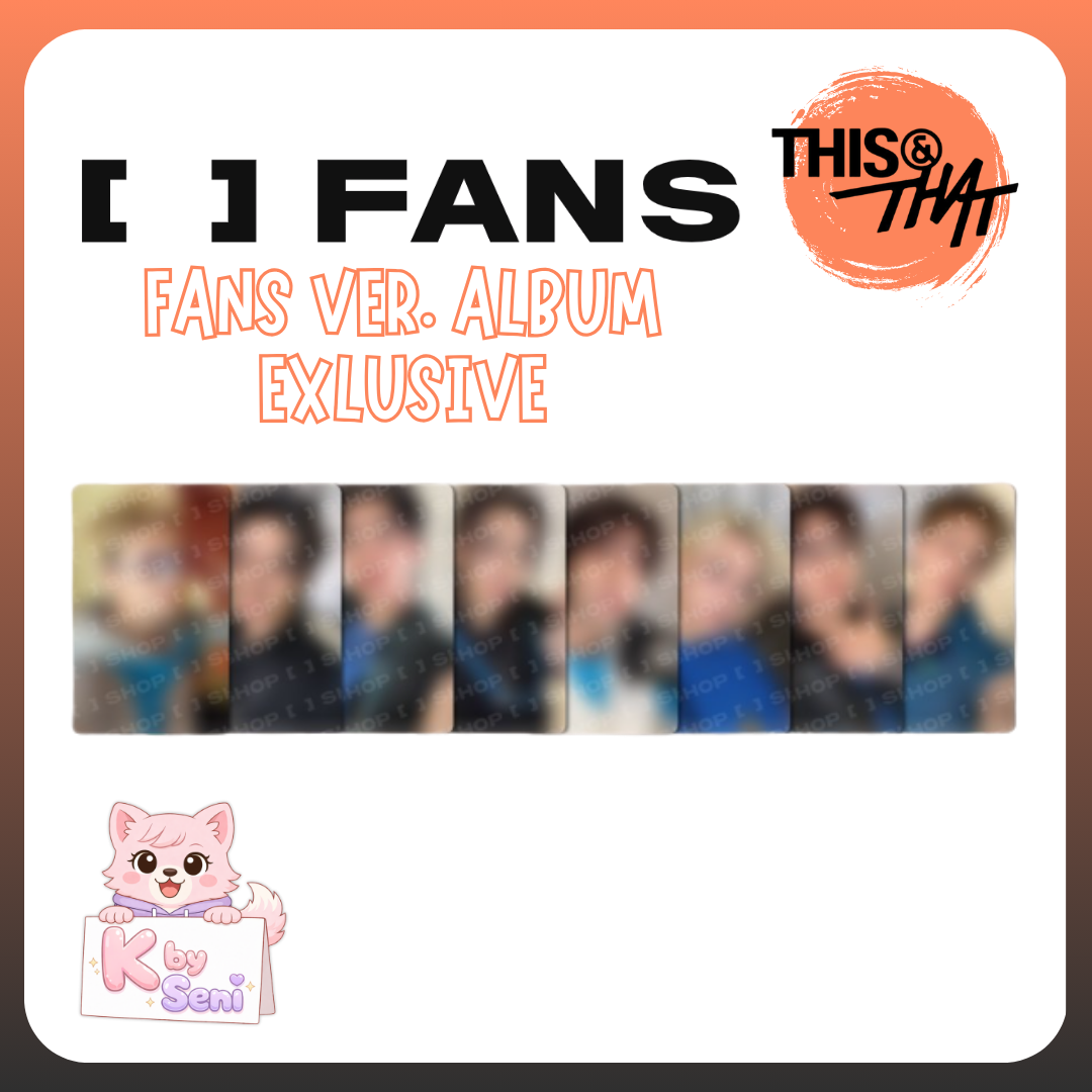 [Pre-Order] Stray Kids Mini Album - 'THIS & THAT' - FANS [FANS VER. ALBUM EXCLUSIVE] (POBS ONLY)