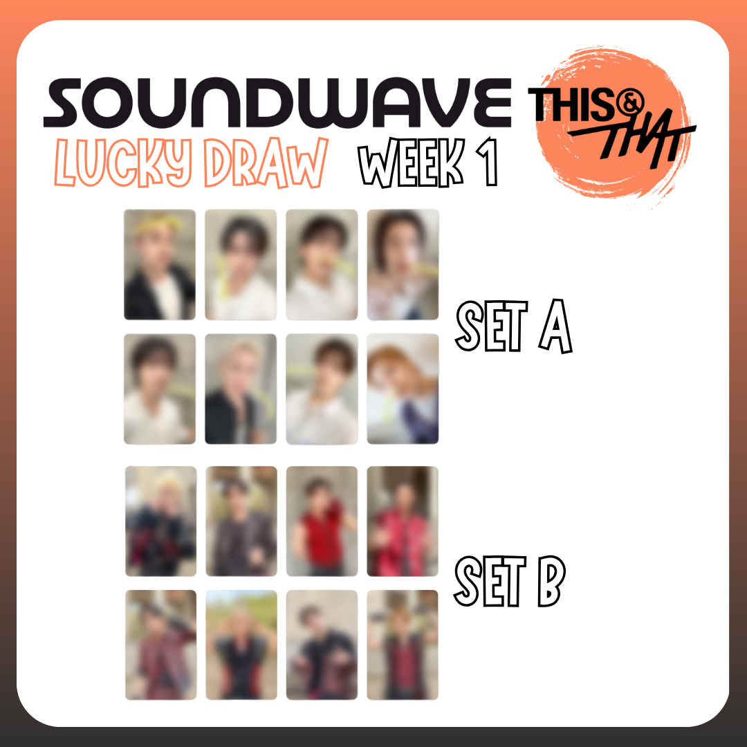 [Pre-Order] Stray Kids Mini Album - 'THIS & THAT' - SOUNDWAVE LUCKY DRAW WEEK 1 (POBS ONLY)