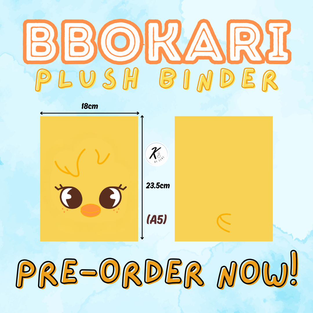 BBOKARI Skzoo A5 Plush Binder [PRE-ORDER]