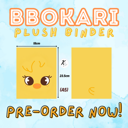 BBOKARI Skzoo A5 Plush Binder [PRE-ORDER]