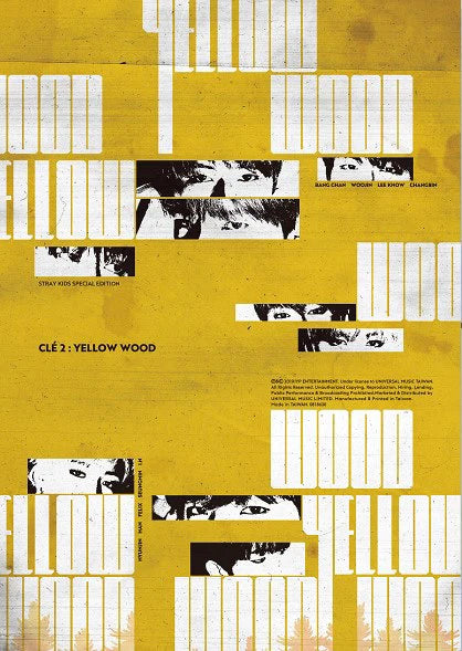 Stray Kids - Cle 2: Yellow Wood - Special Album (Clé 2 Ver./ Yellow Wood Ver.)